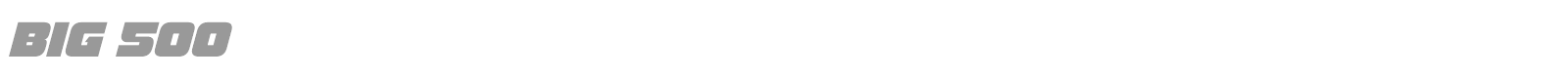 Big 500 font preview